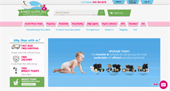 Desktop Screenshot of amedsupplies.com